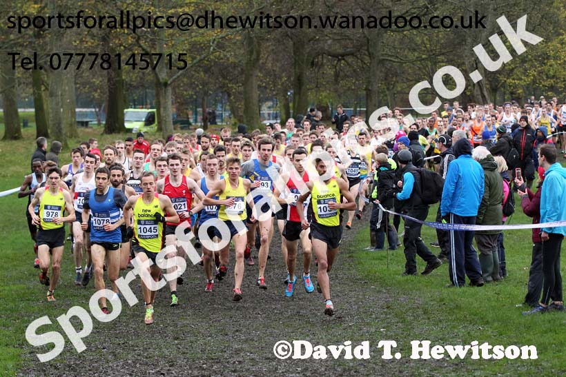 Senior men, British Athletics Liverpool Cross Challenge, Sefton Park, Liverpool. Photo: David T. Hewitson/Sports for All Pics